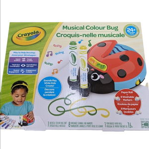 NWT Crayola Musical Colour Bug Markers Gift Set
